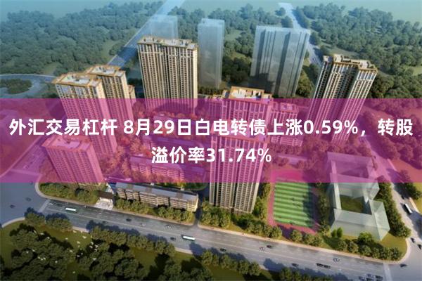 外汇交易杠杆 8月29日白电转债上涨0.59%，转股溢价率31.74%